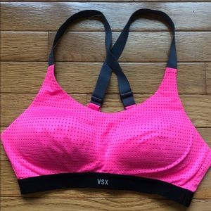 Victoria’s Secret Pink Mesh Sports Bra 34B